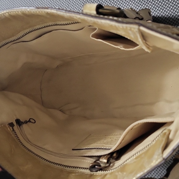 Vintage Coach Metallic Lurex tote - Picture 4 of 11